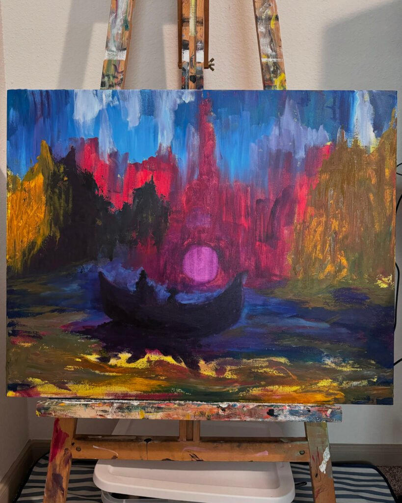 Painting by Andres Jonathan Moreira